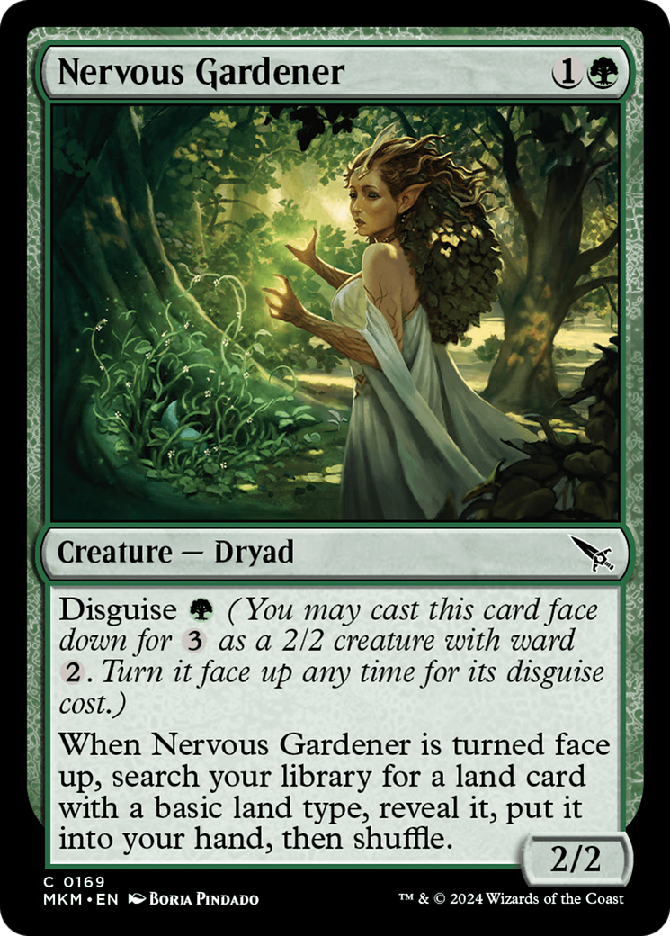 Nervous Gardener (MKM) 169 - WZRD TCG