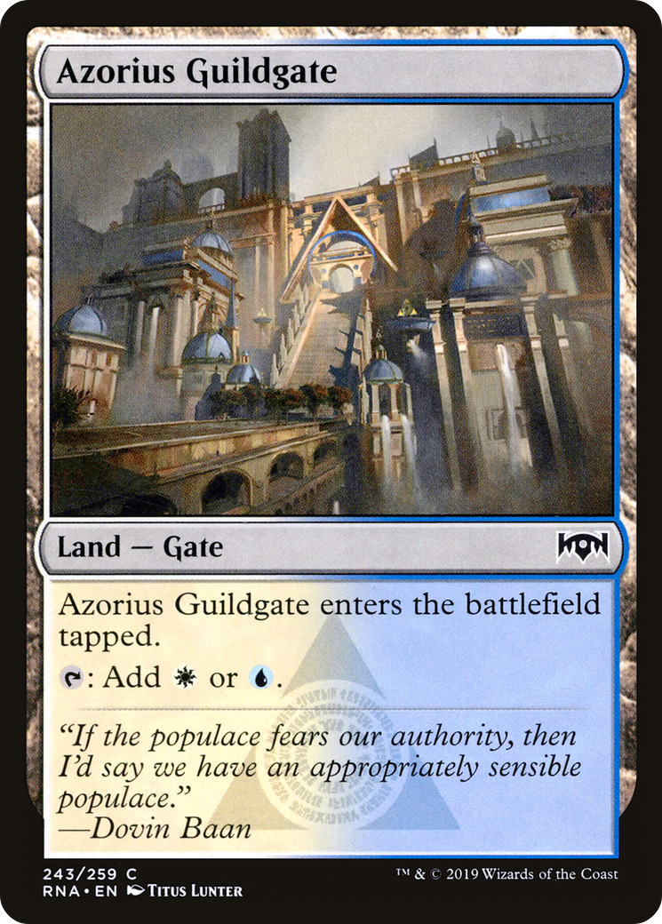 Azorius Guildgate (RNA) 243