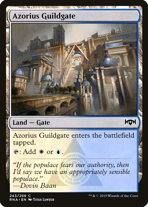 Azorius Guildgate front