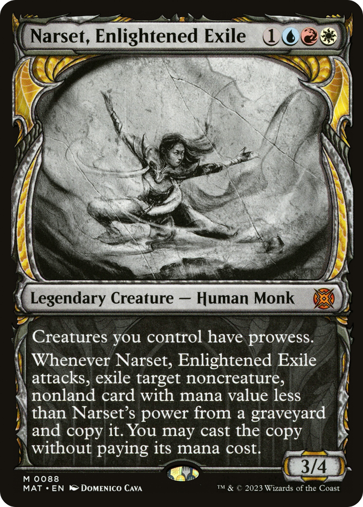 Narset, Enlightened Exile (MAT) 88
