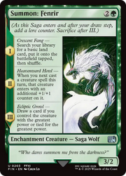 Summon: Fenrir (FIN) 203 - WZRD TCG