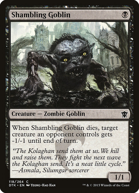 Shambling Goblin front