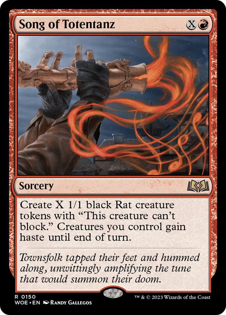 Song of Totentanz (WOE) 150 - WZRD TCG