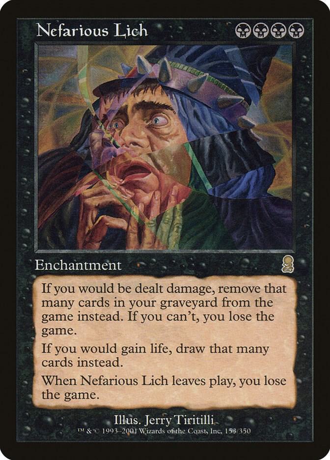 Nefarious Lich,, 153, Near Mint, Foil