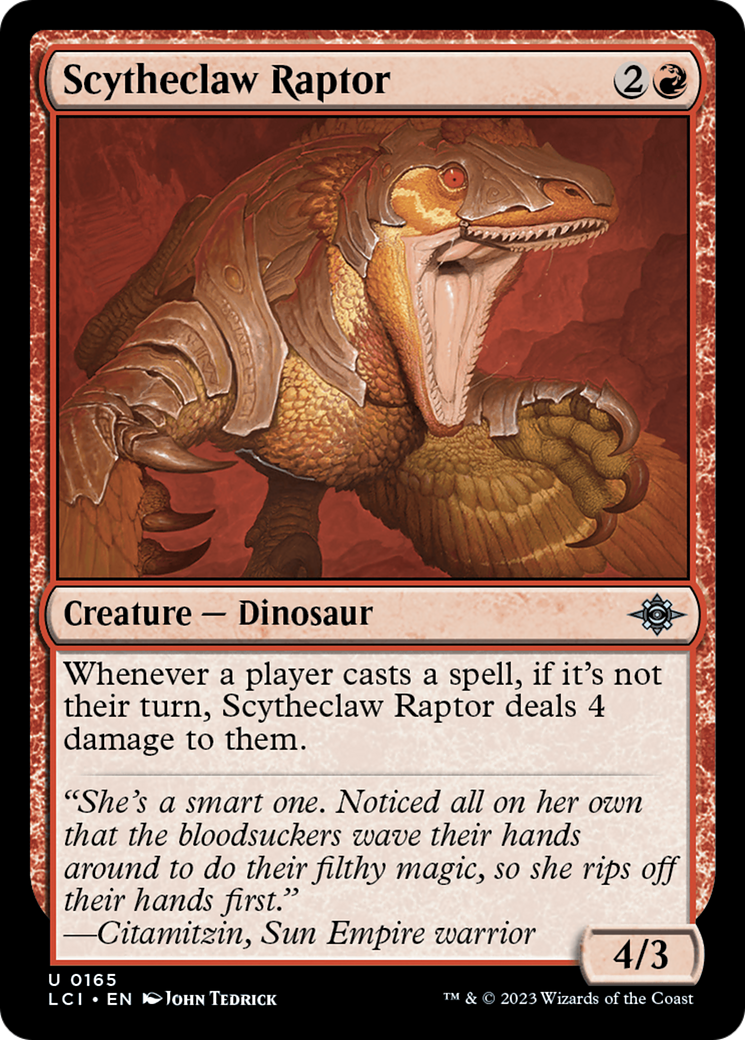 Scytheclaw Raptor (LCI) 165