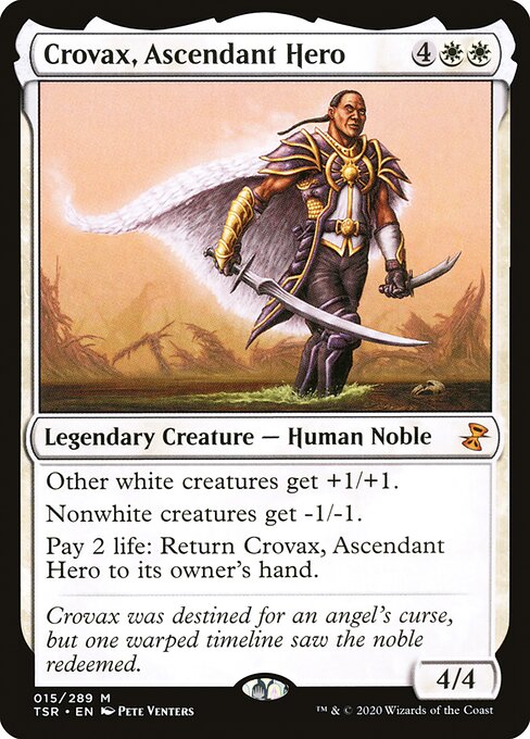 Crovax, Ascendant Hero front