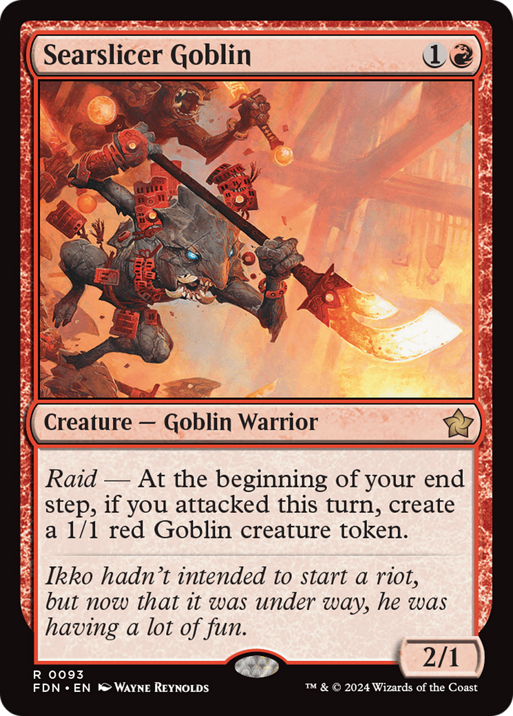 Searslicer Goblin (FDN) 93