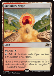 Sunbillow Verge (DFT) 264 - WZRD TCG
