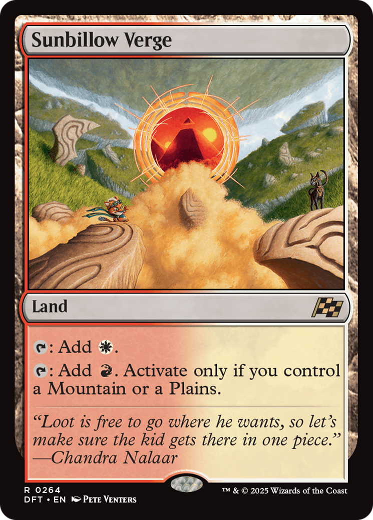 Sunbillow Verge (DFT) 264 - WZRD TCG