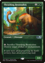 Thrashing Brontodon (PM20) 197 - WZRD TCG