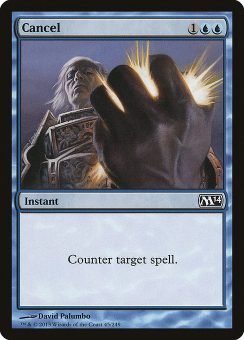 Cancel front
