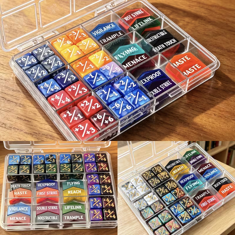 48pcs Counter Dice Set
