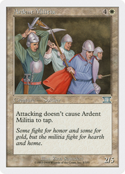 Ardent Militia (6ED) 3 - WZRD TCG