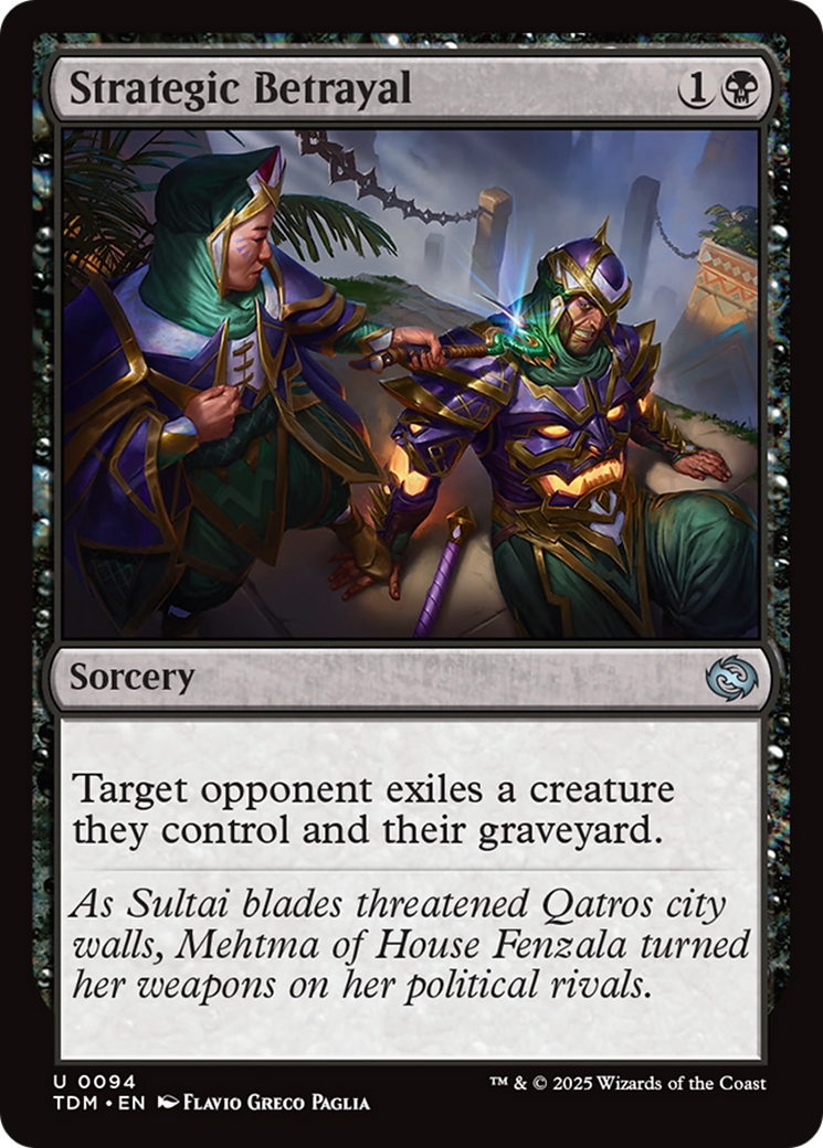 Strategic Betrayal (TDM) 94 - WZRD TCG