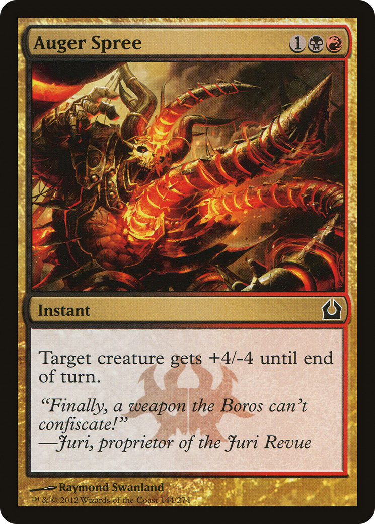Auger Spree (RTR) 144 - WZRD TCG