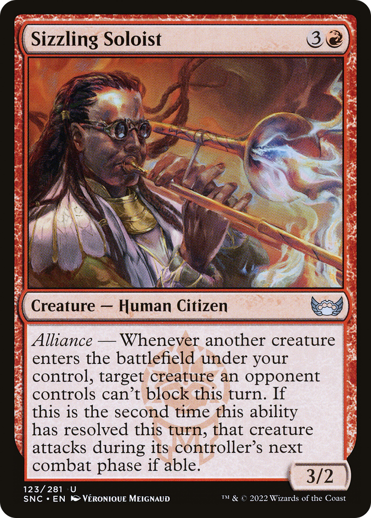 Sizzling Soloist (SNC) 123 - WZRD TCG