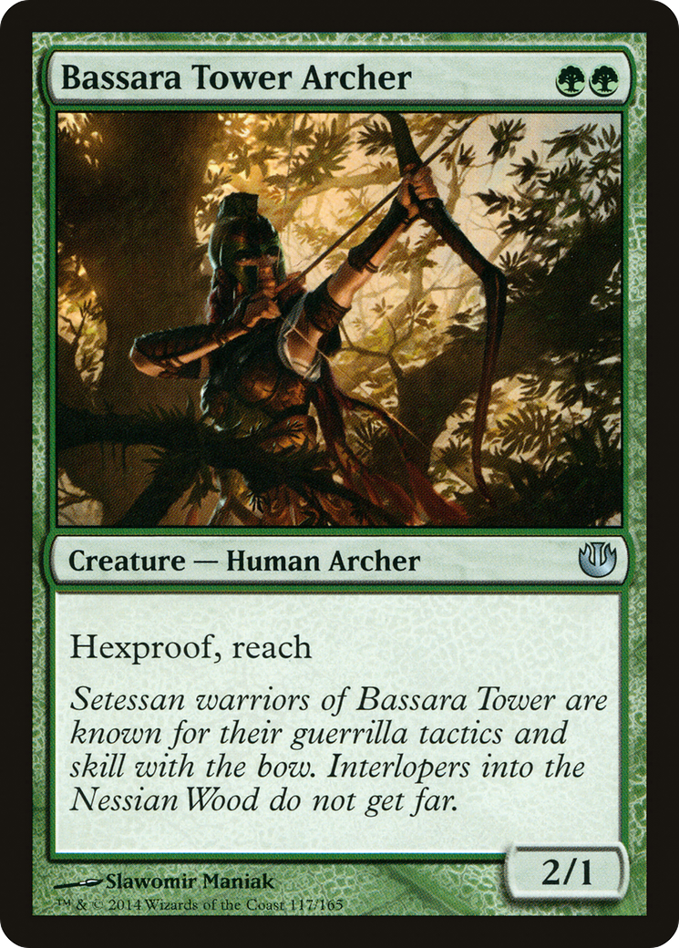 Bassara Tower Archer (JOU) 117 - WZRD TCG