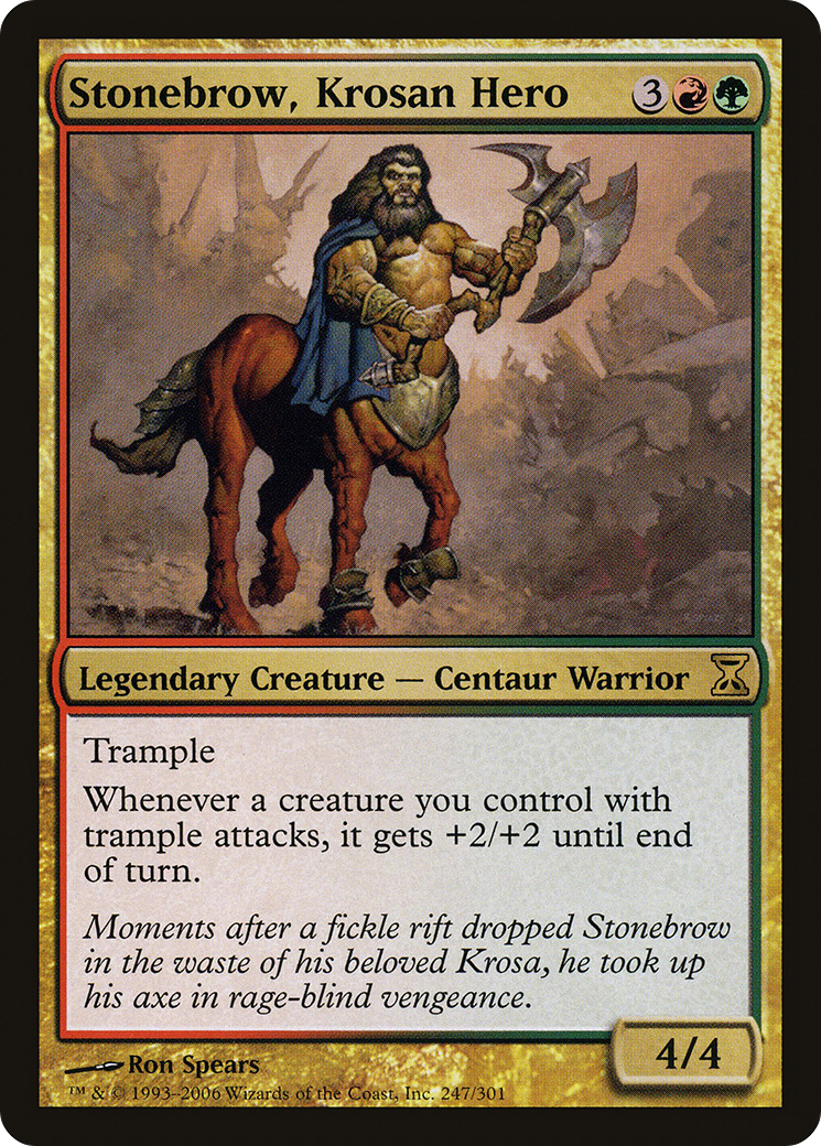Stonebrow, Krosan Hero (TSP) 247