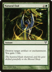 Natural End (AVR) 185 - WZRD TCG