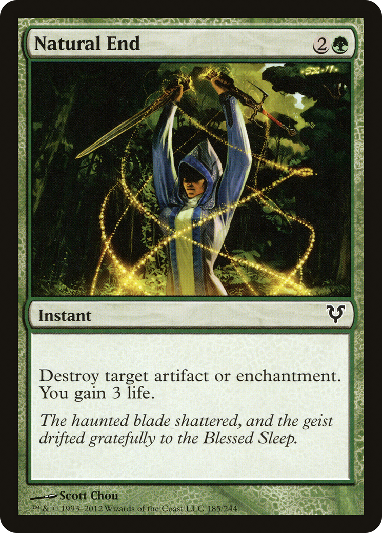 Natural End (AVR) 185 - WZRD TCG