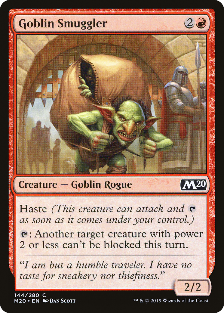 Goblin Smuggler (M20) 144 - WZRD TCG