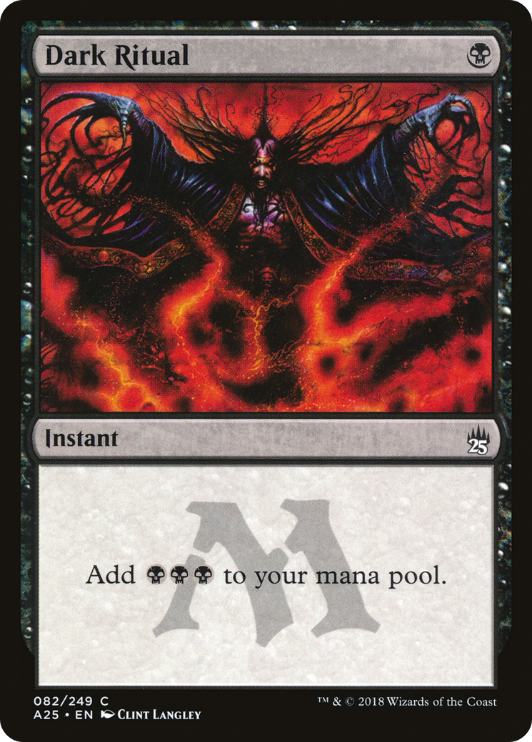Dark Ritual (A25) 82 - WZRD TCG