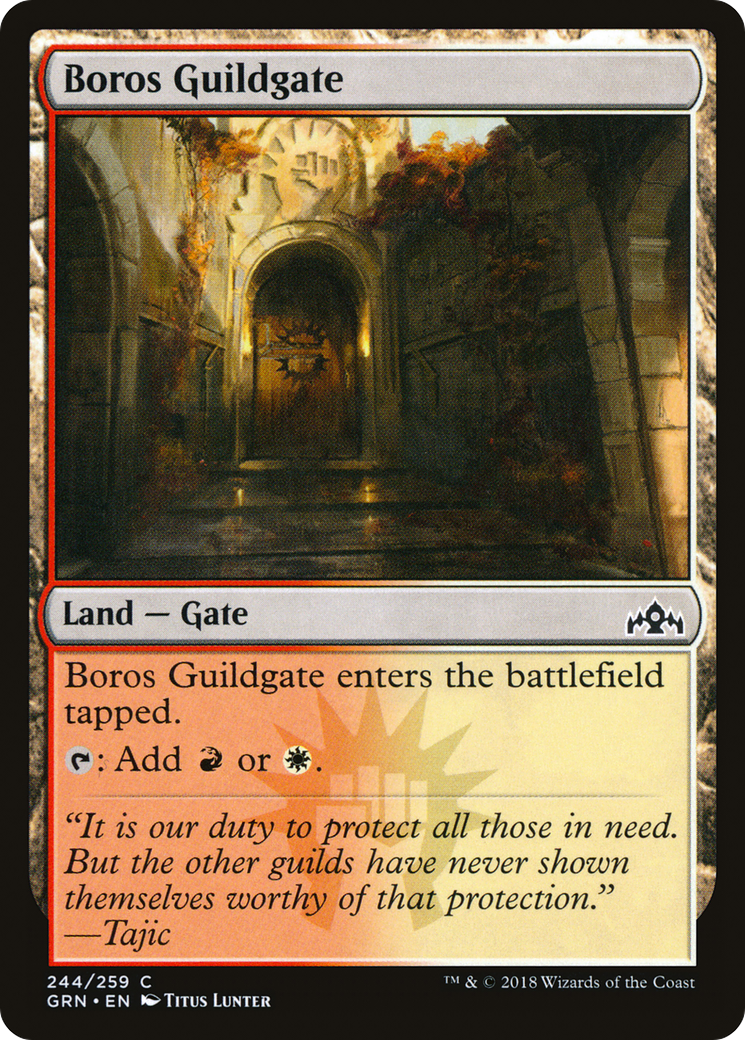 Boros Guildgate (GRN) 244 - WZRD TCG