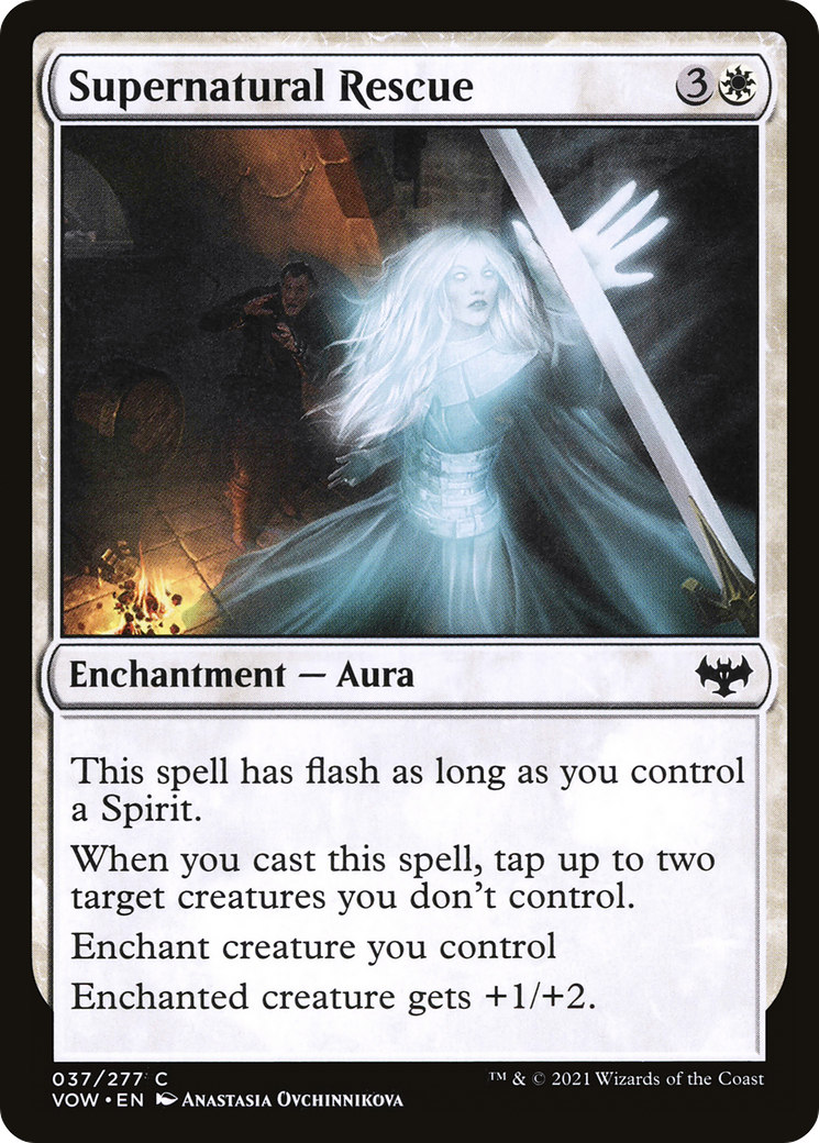 Supernatural Rescue (VOW) 37 - WZRD TCG