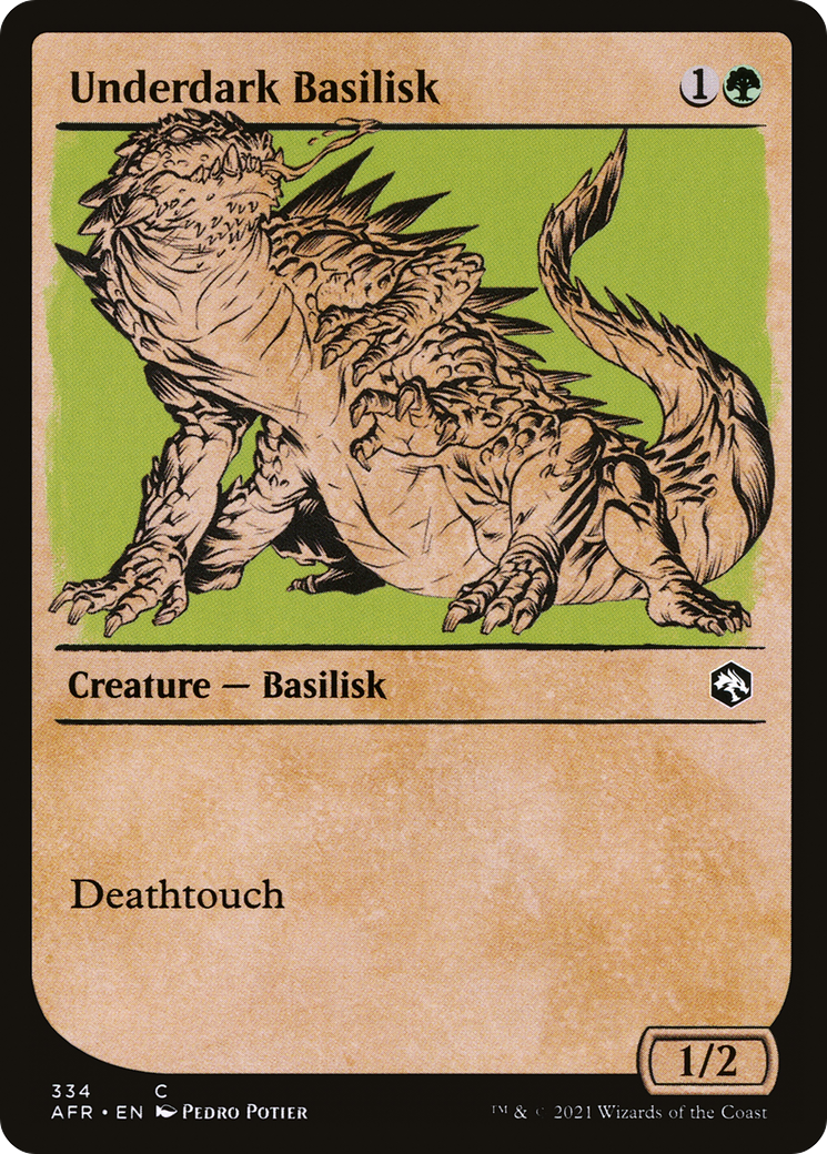 Underdark Basilisk (AFR) 334