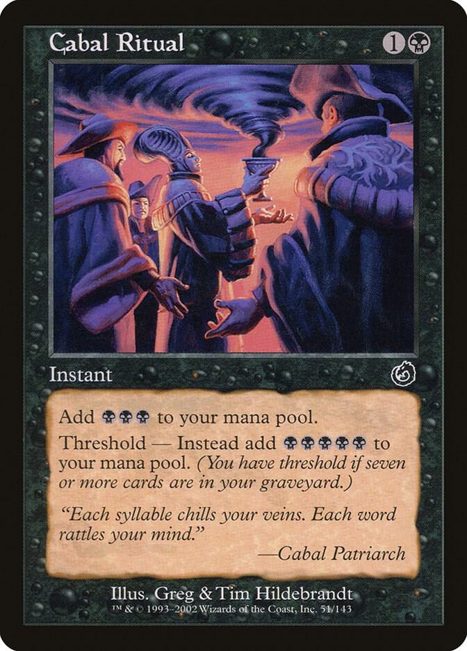 Cabal Ritual,, 51, Lightly Played, Normal