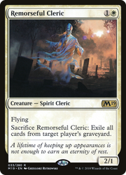 Remorseful Cleric (M19) 33 - WZRD TCG