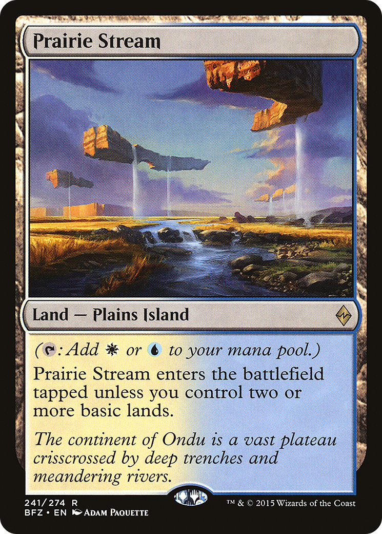 Prairie Stream (BFZ) 241