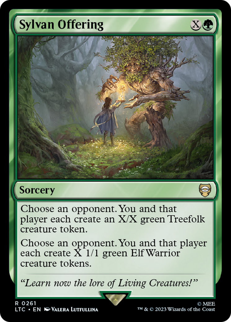 Sylvan Offering (LTC) 261 - WZRD TCG