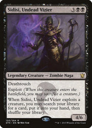 Sidisi, Undead Vizier,, 120, Near Mint, Foil