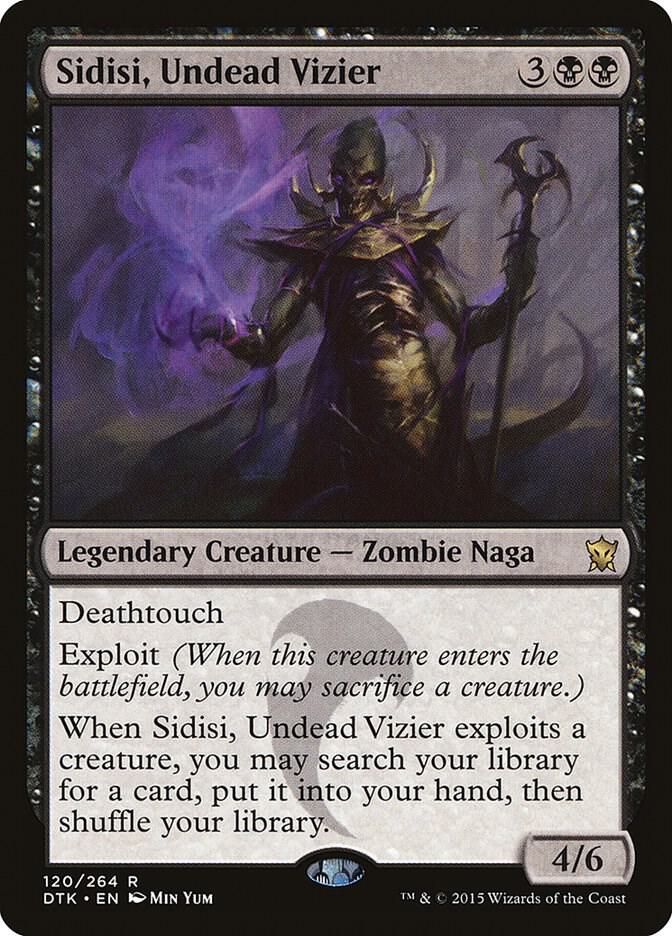 Sidisi, Undead Vizier,, 120, Near Mint, Foil