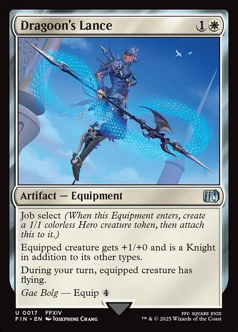 Dragoon's Lance front