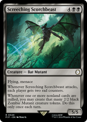 Screeching Scorchbeast (PIP) 49 - WZRD TCG