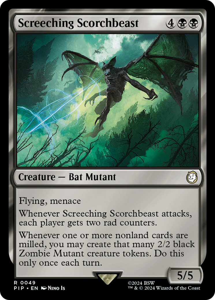 Screeching Scorchbeast (PIP) 49 - WZRD TCG