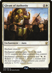 Gleam of Authority front