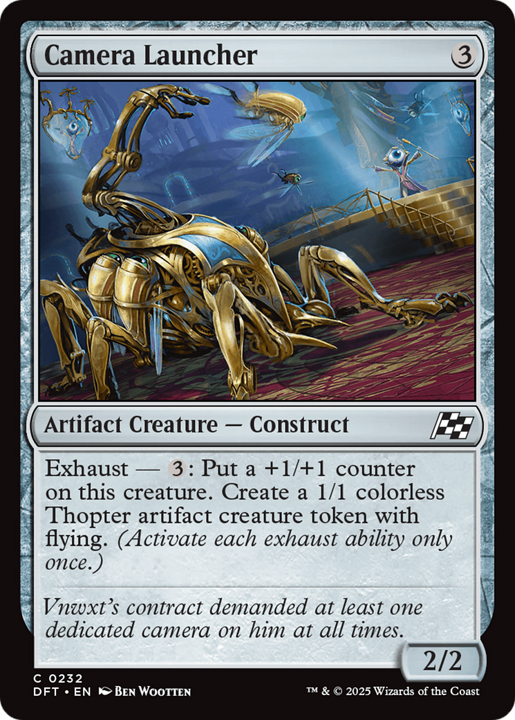 Camera Launcher (DFT) 232 - WZRD TCG