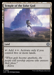 Temple of the False God front