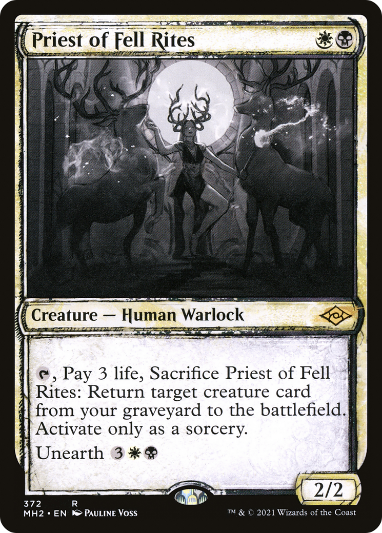 Priest of Fell Rites (MH2) 372