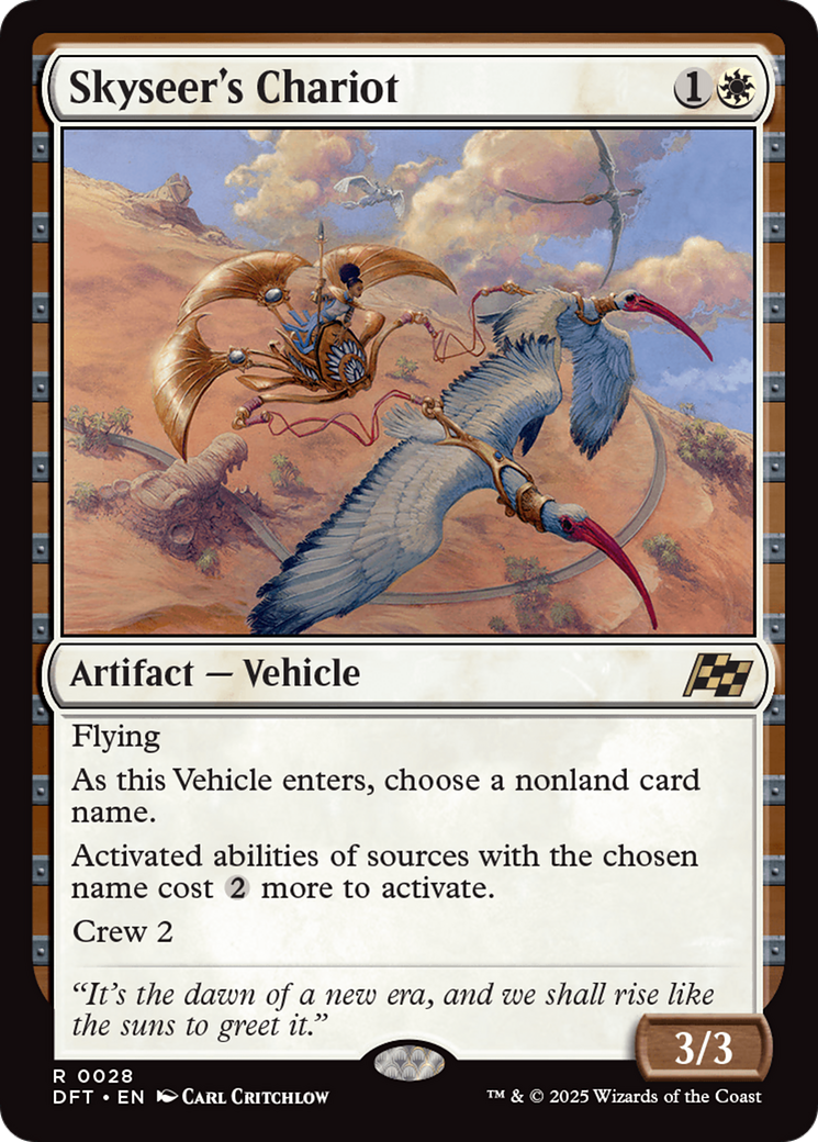Skyseer's Chariot (DFT) 28 - WZRD TCG