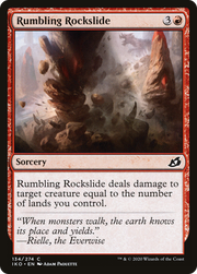 Rumbling Rockslide (IKO) 134 - WZRD TCG