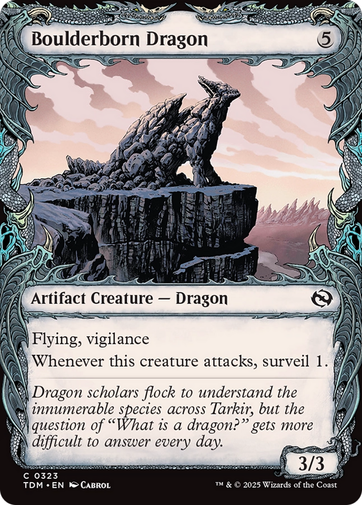 Boulderborn Dragon (TDM) 323 - WZRD TCG