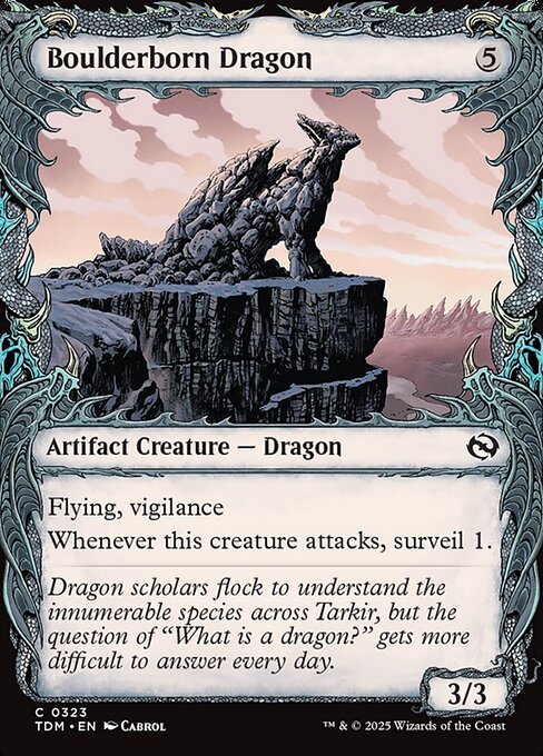 Boulderborn Dragon front