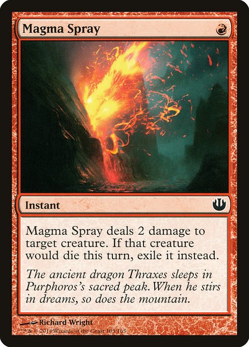 Magma Spray front