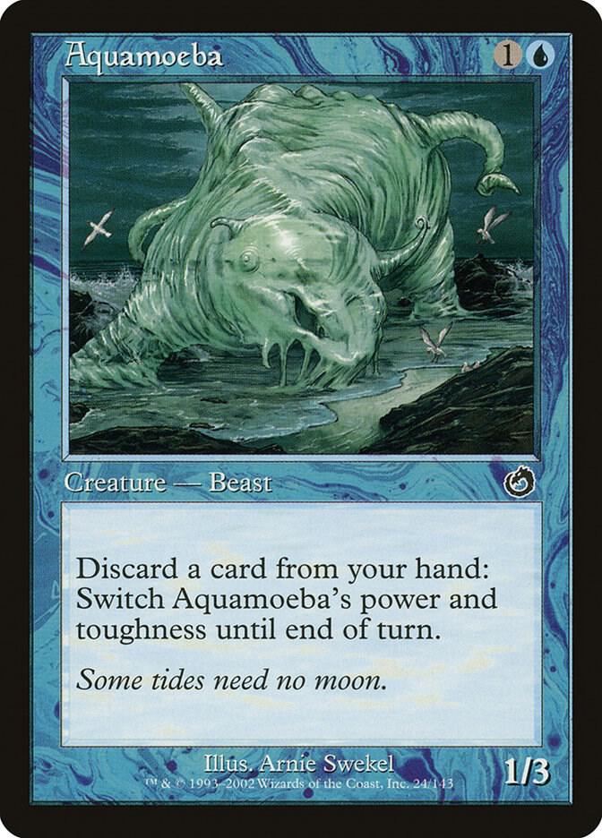 Aquamoeba,, 24, Near Mint, Foil