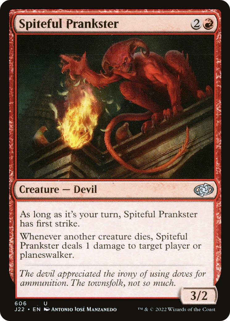 Spiteful Prankster (J22) 606 - WZRD TCG