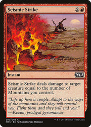 Seismic Strike front